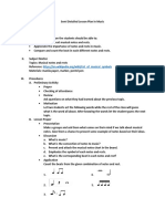 Semi Detailed Lesson Plan in Music