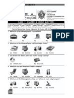 Class 1 Syllabus & Sample Questions: (A) (B) (C) (D)