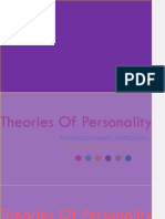 Theories of Personality: Psychodynamic Approach