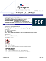 Coal Safety Data Sheet