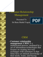 CRM (Customer Relationship Management)