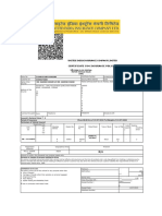 Certificate Cum Insurance Policy Schedule LE: United India Insurance Company Limited