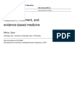 Addiction, Treatment, and Evidence-Based Medicine - Wilcox, Sean