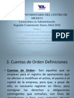 Cuentas de Orden