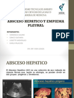 Absceso Hepatico y Empiema