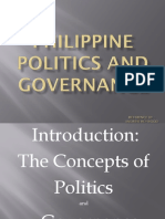 1.1the Concepts of Politics and Governance