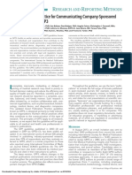 Good Publication Practice For Communicating Company-Sponsored Medical Research: GPP3