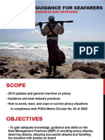 Anti Piracy Guidance For Seafarers: Preparedness and Response