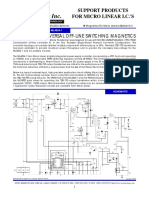 Premier Magnetics Inc.: 100watt PFC Universal Off-Line Switching Magnetics