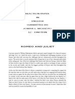 Reaction Paper IN English Submitted By: Jomar L. Modesto 12 - Einstein