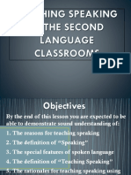 The Principles of Teaching Speaking