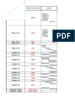 Tabla de Excel Ingeniero