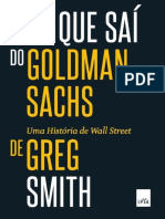 Porque Saí Do Goldman Sachs?