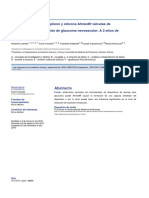 Comparación de Polipropileno y Silicona Ahmed® Válvulas de Glaucoma en El Tratamiento de Glaucoma Neovascular: A 2-Años de Seguimiento