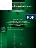 Substation Protection Schemes F