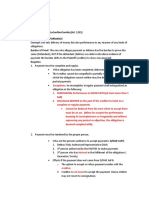 Obligation and Contract-Extinguishment