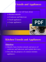 Kitchen Utensils and Appliances