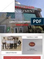 Shan Fods Supply Chain Presentation PDF