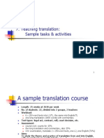 7 Teaching Translation Sample Tasks Amp Activities