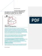 7 Pasos Llenos de Trucos para Resolver Una Pieza en Perspectiva Caballera e Isométrica A Partir de Sus Vistas