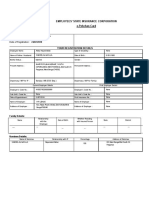 Employees' State Insurance Corporation E-Pehchan Card: Insured Person: Insurance No.: Date of Registration