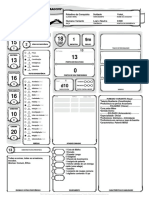 (FICHA) - Humano Variante Paladino Da Conquista - Do Miquieias