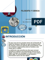 Filosofia y Ciencia