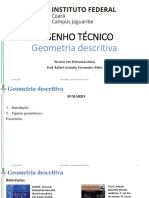 AULA 2 Desenho Tecnico Geometria Descritiva