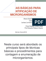 Técnicas Básicas para Quantificar Microrganismos