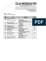 Rekap Absensi Guru 2019 SMP Sulthan