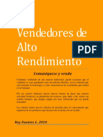 Vendedores de Alto Rendimiento Libro