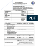 Process Observation Tool: National Educators' Academy of The Philippines