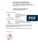 Surat Dukungan Supplay TRB PDF