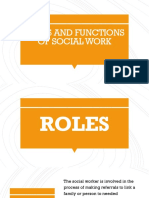 Roles and Functions of Social Work