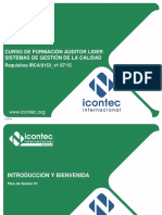 11V09-V6 Curso de Formación Auditor Lider Sistemas de Gestión de La Calidad PDF