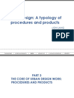 Urban Design: A Typology of Procedures and Products: - Jon Lang