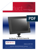 DS0411130 Set Monitor 12in RLED Serial R6 en R1-0