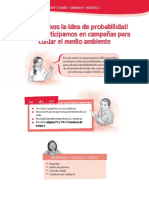 Sesion de Apren de Mat-Descubrimos La Idea de Probabilidad Participando en Campañas Delcuidado Del Medio Ambiente16!09!2017