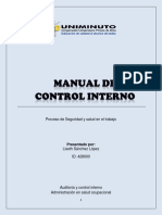 Manual de Control Interno SST