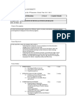 PE Generic Course Syllabi II Sem 12-13