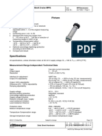 Pressure Transmitter 4-20ma 2-Wire MPG E21 - 210 - 1560204 - 001 - 06