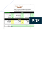 Fixture Count Estimator: Instructions