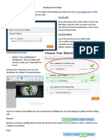 Using Weebly Guide