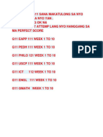 G11 All Source Complete Week 1 To 10 1