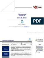 Stock Pitch - Nocil LTD