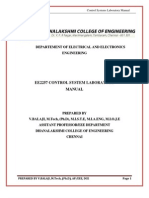 Ee2257 Control System Lab Manual