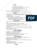 AthLEAN-X Routine