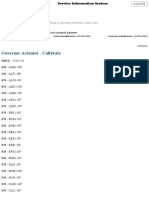 Calibración Gobernador 320c