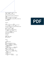 OPM Medley Chords