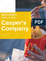 Mcdonalds Style Guide